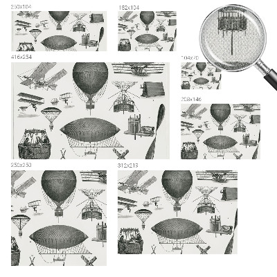 Samolepilna fototapeta za dnevno sobo Zgodovina letalstva