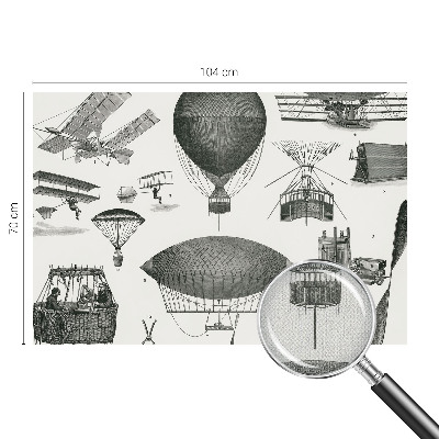 Samolepilna fototapeta za dnevno sobo Zgodovina letalstva