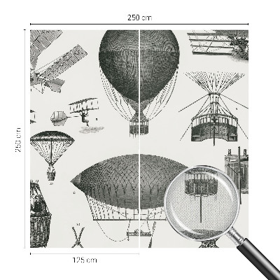 Samolepilna fototapeta za dnevno sobo Zgodovina letalstva