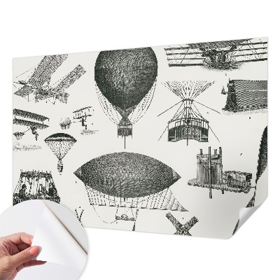 Samolepilna fototapeta za dnevno sobo Zgodovina letalstva