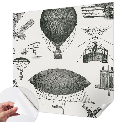 Samolepilna fototapeta za dnevno sobo Zgodovina letalstva