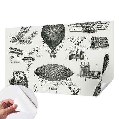 Samolepilna fototapeta za dnevno sobo Zgodovina letalstva