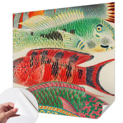 3D fototapeta z motivom eksotičnih rib