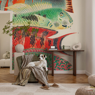 3D fototapeta Eksotične ribe