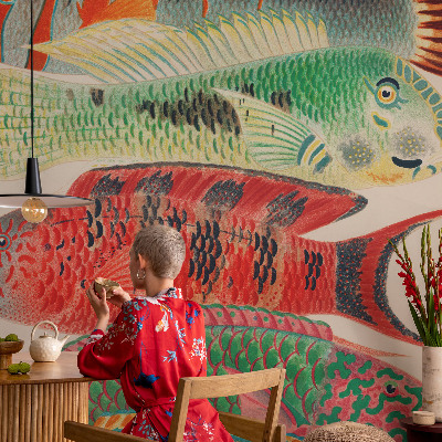 3D fototapeta Eksotične ribe