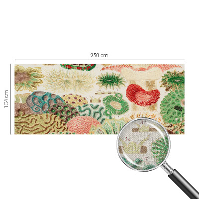 Fototapeta za otroško sobo Organske oblike