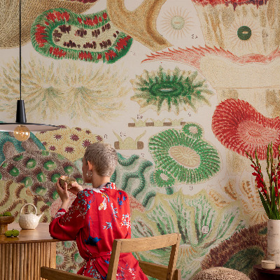 Fototapeta za otroško sobo Organske oblike