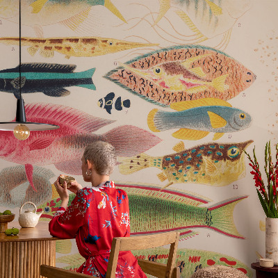 Otroška fototapeta Barvite ribe