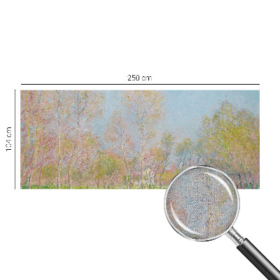 Samolepilna fototapeta za dnevno sobo Pomladni park