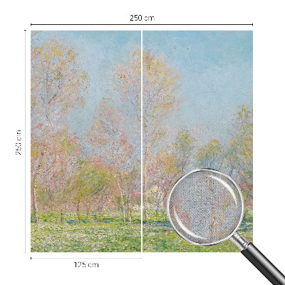 Samolepilna fototapeta za dnevno sobo Pomladni park