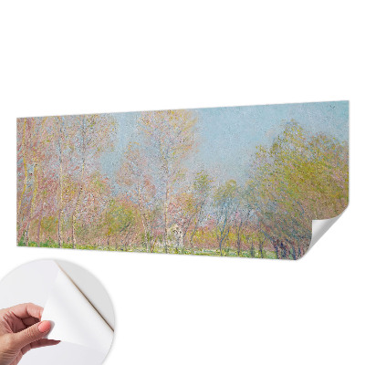 Samolepilna fototapeta za dnevno sobo Pomladni park