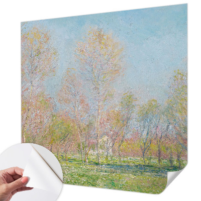 Samolepilna fototapeta za dnevno sobo Pomladni park