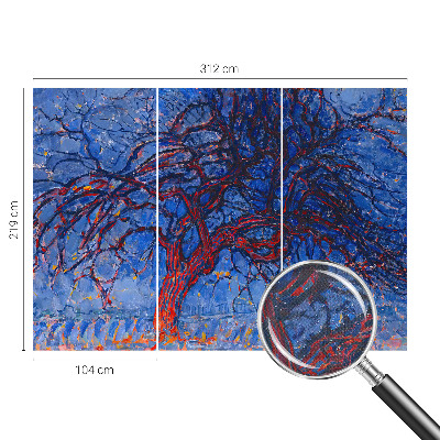 Otroška fototapeta Drevo plamenov