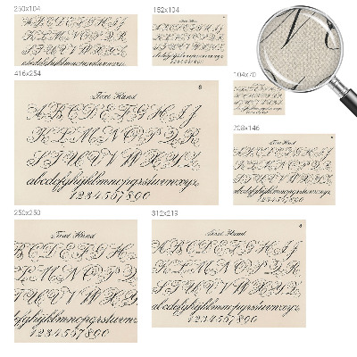 Fototapeta za otroško sobo Kaligrafsko pisanje