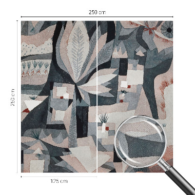 Samolepilna fototapeta za spalnico Abstrakcija narave