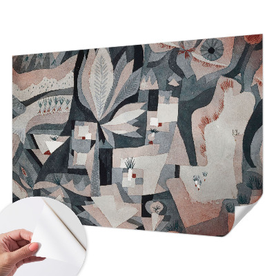 Samolepilna fototapeta za spalnico Abstrakcija narave