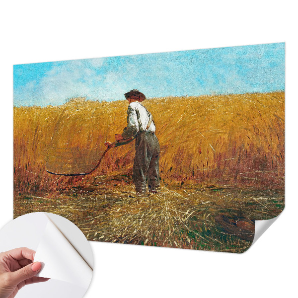 Samolepilna fototapeta z motivom žetve na soncu