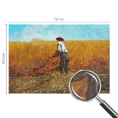 Samolepilna fototapeta z motivom žetve na soncu