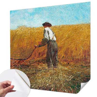 Samolepilna fototapeta z motivom žetve na soncu