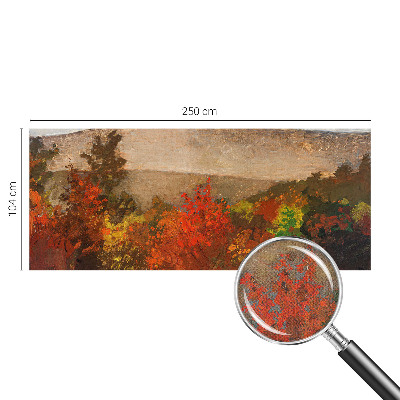 Samolepilna fototapeta za dnevno sobo Jesenska panorama