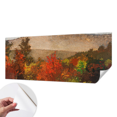 Samolepilna fototapeta za dnevno sobo Jesenska panorama