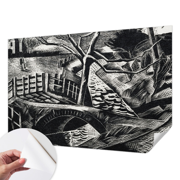 3D fototapeta z motivom arhitekturne krajine
