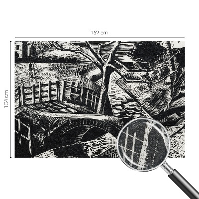 3D fototapeta z motivom arhitekturne krajine