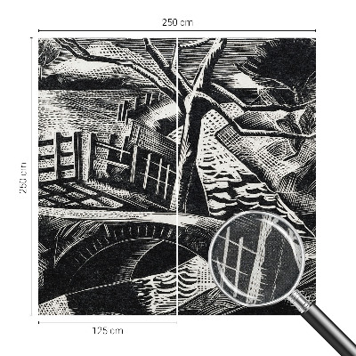 3D fototapeta z motivom arhitekturne krajine