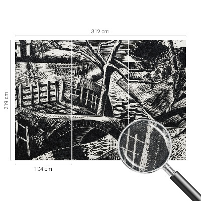 3D fototapeta Arhitekturna krajina