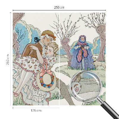 Otroška fototapeta Romantični prizor