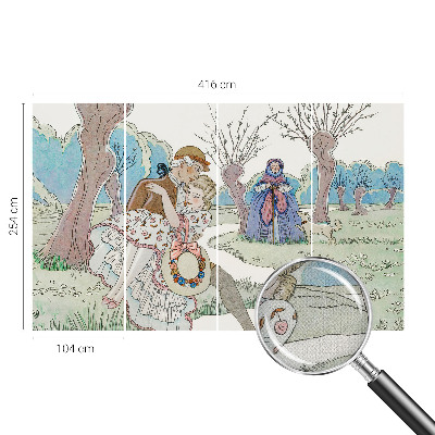 Otroška fototapeta Romantični prizor