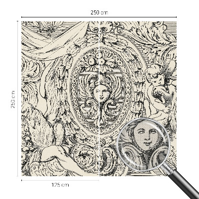 Samolepilna fototapeta Bogastvo okraskov