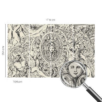 Samolepilna fototapeta Bogastvo okraskov