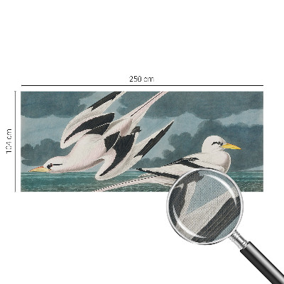 Samolepilna fototapeta za dnevno sobo Ptice ob morju