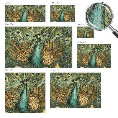 Fototapeta za otroško sobo Veličastni pav