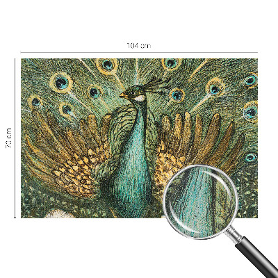 Fototapeta za otroško sobo Veličastni pav