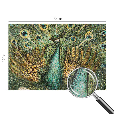 Fototapeta za otroško sobo Veličastni pav