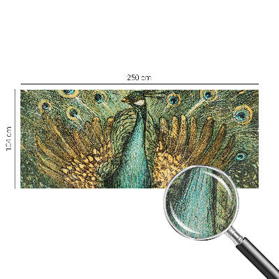 Fototapeta za otroško sobo Veličastni pav