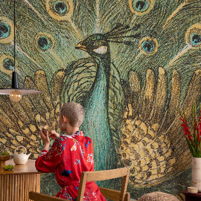 Fototapeta za otroško sobo Veličastni pav