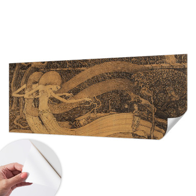 Otroška fototapeta z nadrealističnimi liki