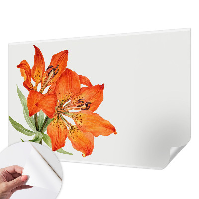 Samolepilna fototapeta z motivom oranžne lilije