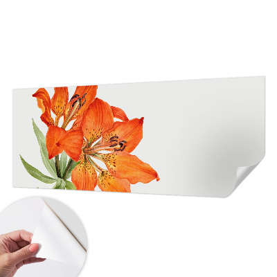Samolepilna fototapeta z motivom oranžne lilije