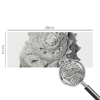 Samolepilna fototapeta za spalnico z motivom »Umetnost narave«