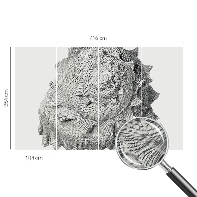 Samolepilna fototapeta za spalnico z motivom »Umetnost narave«