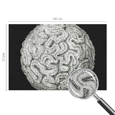 Samolepilna fototapeta Sferična struktura