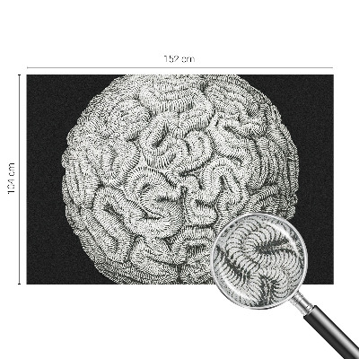 Samolepilna fototapeta Sferična struktura