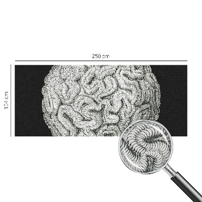 Samolepilna fototapeta Sferična struktura