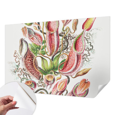 3D fototapeta z motivom rastline v podrobni upodobitvi