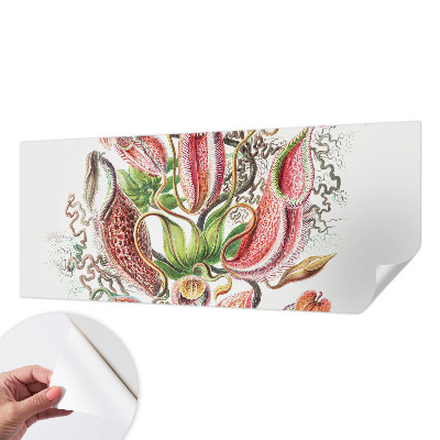 3D fototapeta z motivom rastline v podrobni upodobitvi