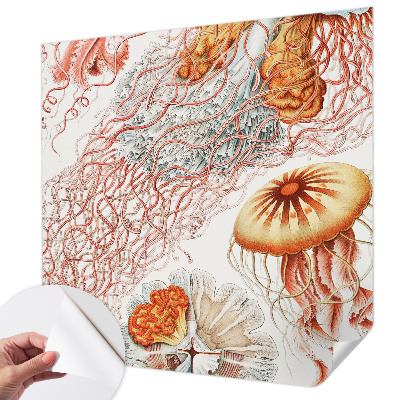 Otroška fototapeta z domiselnim motivom meduz